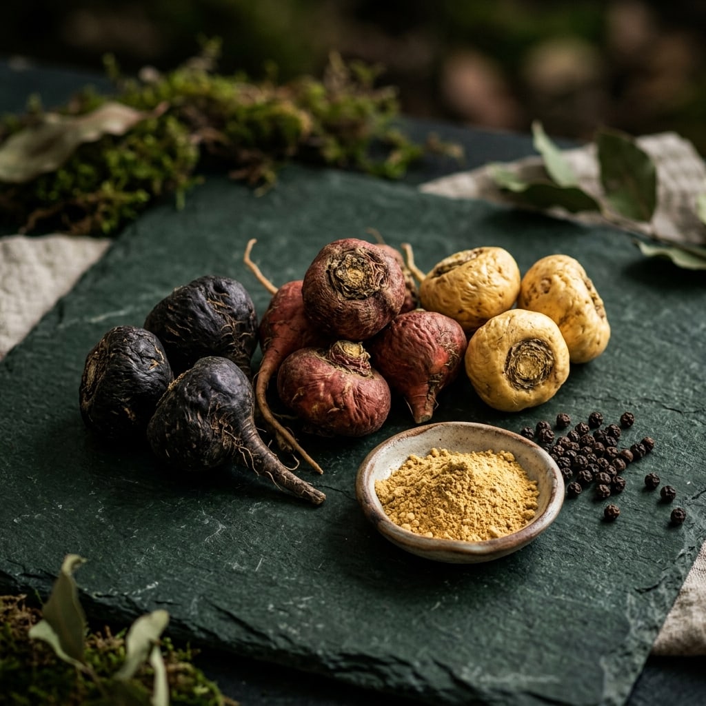 Ingredientes naturales para la energía y la vitalidad