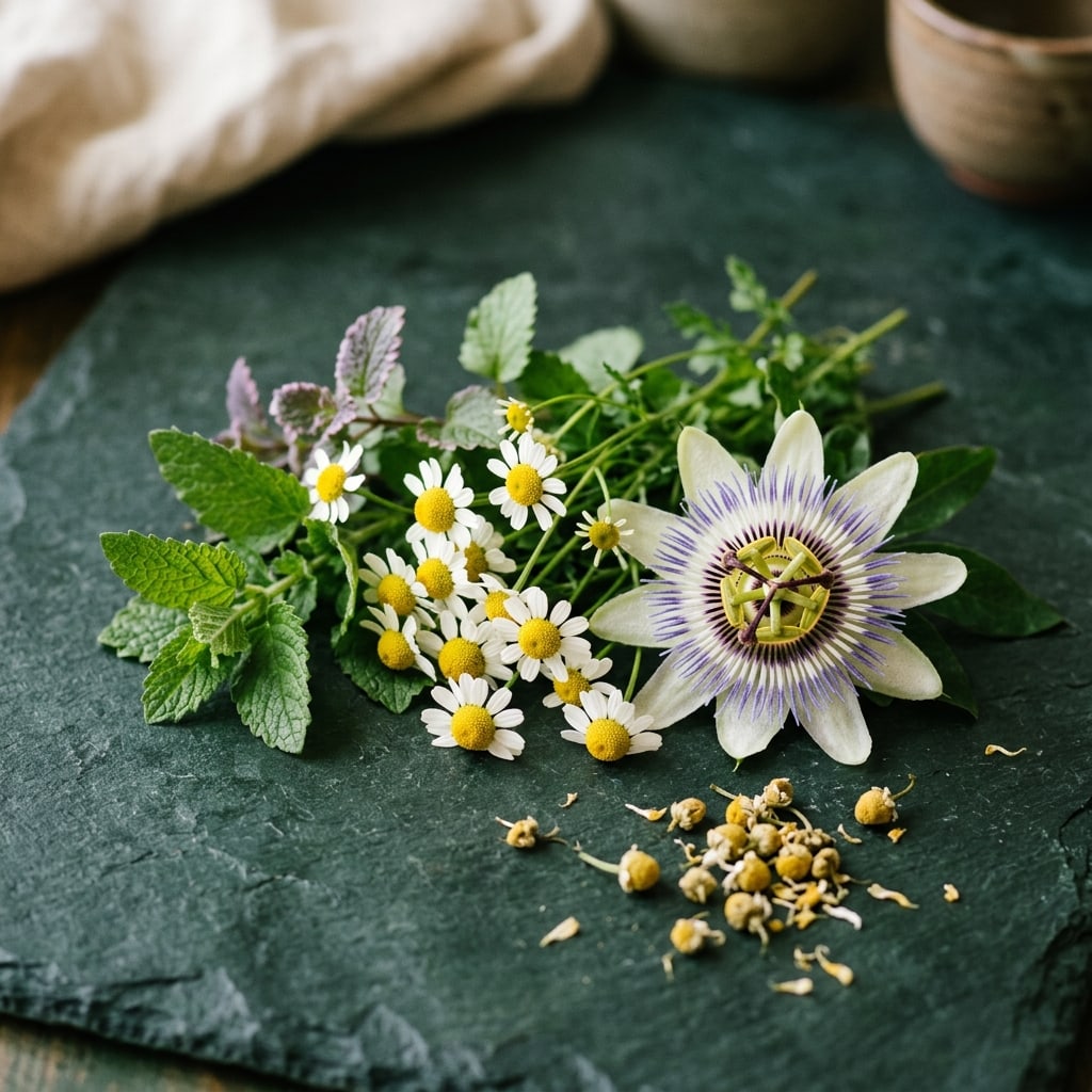 Ingredientes naturales para el sueño y la relajación